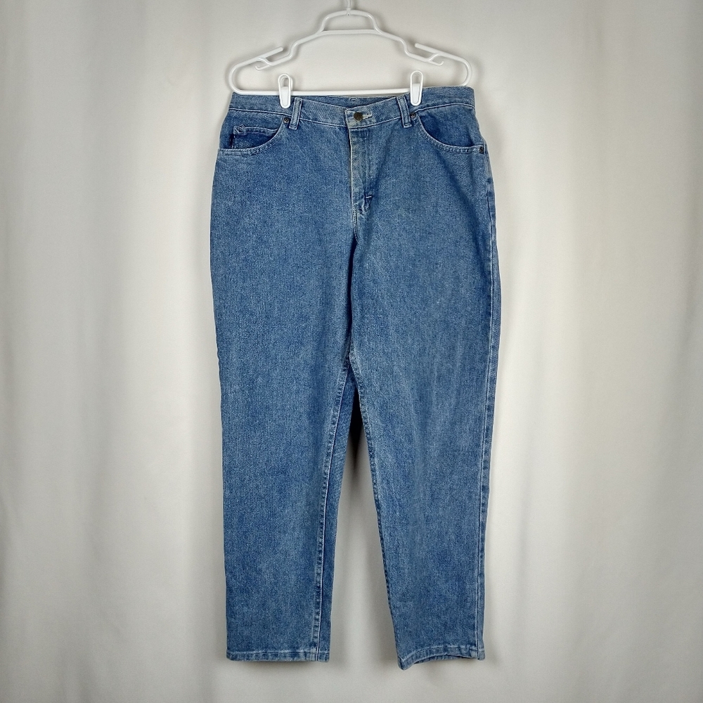 Vintage 90s Chic Petite Relaxed Mom Jeans 14 Plus